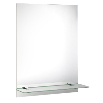 Zrkadlo 60x80cm, vrátane závesov, s otvormi pre policu 22430