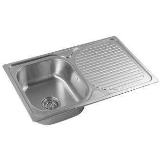 Aqualine Nerezový vstavaný drez 78x18x48 cm AQ7848B