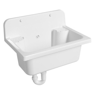 Aqualine Závesná výlevka 55x37cm, plast, biela PI5052