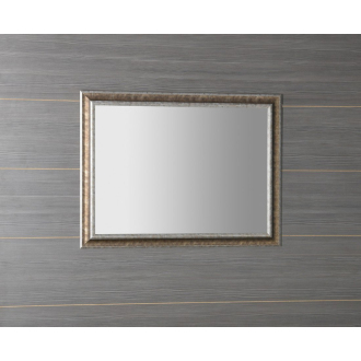 AMBIENTE zrkadlo v drevenom ráme 720x920mm, bronzová patina NL700