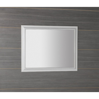 AMBIENTE zrkadlo v drevenom ráme 720x920mm, starobiela NL705