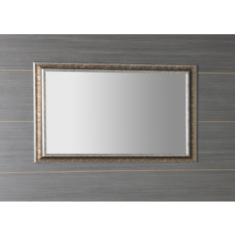 AMBIENTE zrkadlo v drevenom ráme 620x1020mm, bronzová patina NL701