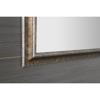 AMBIENTE zrkadlo v drevenom ráme 620x1020mm, bronzová patina NL701