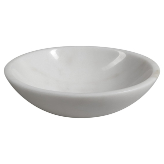 BLOK kamenné umývadlo priemer 40 cm, leštený víly mramor 2401-34