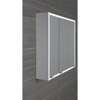 BATU galerka 80x71x15 cm, 2x LED osvetlenie, biela 1141131