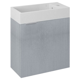 LATUS IV umývadlová skrinka 49,5x50x25cm, dub strieborný (LT410) LT410-1111