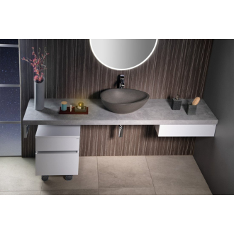 AVICE skrinka na kolieskach, 2x zásuvka 45x57x48, 5cm, biela (AV063) AV063-3030