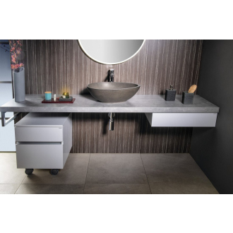 AVICE skrinka na kolieskach, 2x zásuvka 45x57x48, 5cm, biela (AV063) AV063-3030