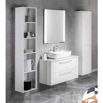 ESPACE otvorená policová skrinka 30x172x32cm, dub strieborný (ESP161) ESC160-1111