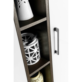 ESPACE otvorená policová skrinka 30x172x32cm, borovica rustik ESC160-1616