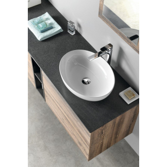 TREOS umývadlová skrinka 75x53x50, 5cm, dub Polar (TS072) TS070-1010