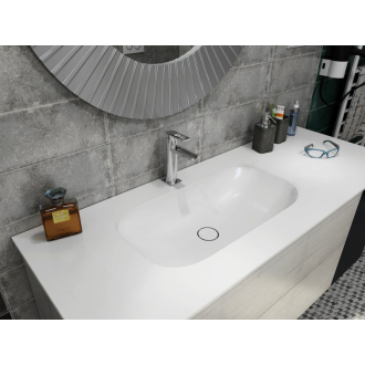 TREOS umývadlová skrinka 110x53x50, 5cm, biela mat (TS110) TS110-3131