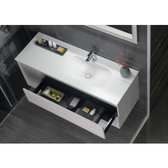 TREOS umývadlová skrinka 110x53x50, 5cm, dub Polar (TS112) TS110-1010