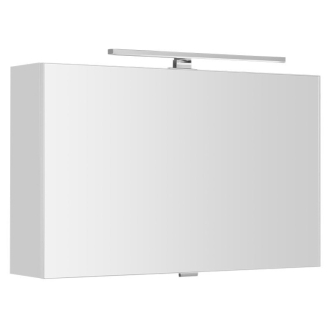 CLOE galerka s LED osvetlením 80x50x18cm, biela (CE080) CE080-0030