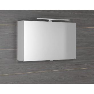 CLOE galerka s LED osvetlením 80x50x18cm, biela (CE080) CE080-0030