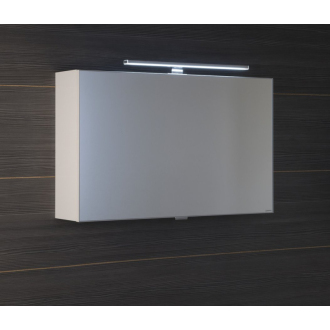 CLOE galerka s LED osvetlením 80x50x18cm, biela (CE080) CE080-0030