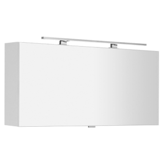 CLOE galerka s LED osvetlením 120x50x18cm, biela (CE120) CE120-0030