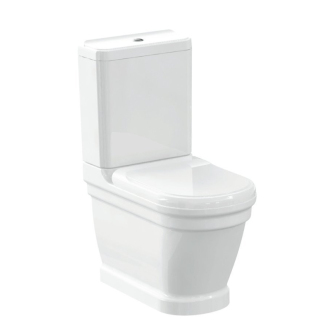 ANTIK WC kombi, spodný/zadný odpad, biela WCSET08-ANTIK