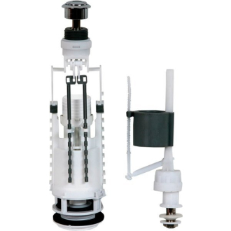 KID úsporný splachovací mechanizmus, dvojtlačítko, 3/6 LT IT1025