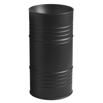 BARREL keramické umývadlo na postavenie k stene 42x90x42cm, bez prepadu, čierna mat 474331