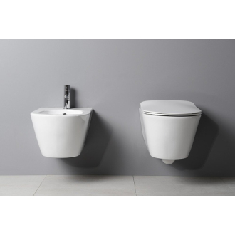 AVVA bidet závesný 35,5x53 cm, biela 100324
