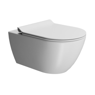PURA závesná WC misa, Swirlflush, 55x36 cm, biela dual-mat 881509