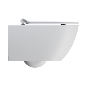 PURA závesná WC misa, Swirlflush, 55x36 cm, biela dual-mat 881509