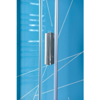 EASY LINE štvorcová sprchová zástena 800x800mm, číre sklo EL5215