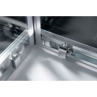 EASY LINE obdĺžniková sprchová zástena 900x800mm, číre sklo EL5315