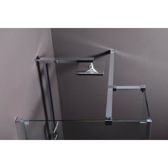 Doplnková vzpera k MSBR1, 800 mm, chróm MSBR4