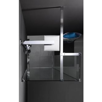 Doplnková vzpera k MSBR1, 800 mm, chróm MSBR4
