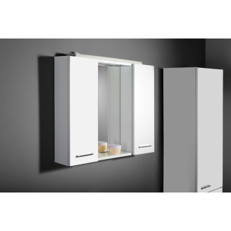 Aqualine ZOJA/KERAMIA FRESH galerka s LED osvetlením, 70x60x14cm, biela 45025
