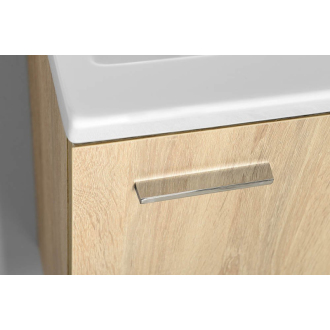 Aqualine ZOJA/KERAMIA FRESH umývadlová skrinka 44x50x25,3cm, dub platin 51046DP
