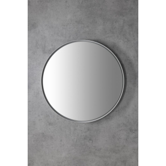 FLOAT okrúhle LED podsvietené zrkadlo, priemer 600mm, biela 22559