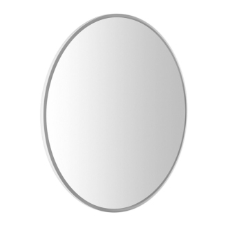 FLOAT okrúhle LED podsvietené zrkadlo, priemer 600mm, biela 22559
