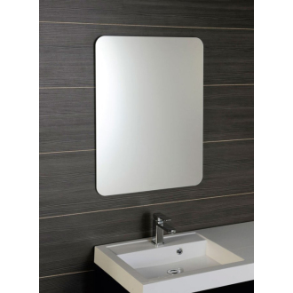 ISHAPE zrkadlo 500x700mm, zaguľatené rohy, bez úchytu AG457