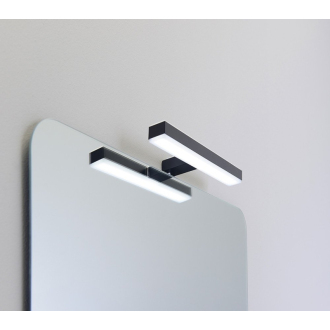 ISHAPE zrkadlo 500x700mm, zaguľatené rohy, bez úchytu AG457