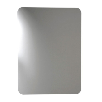 ISHAPE zrkadlo 500x900mm, zaguľatené rohy, bez úchytu AG495