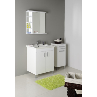 VEGA skrinka spodná s košom 40x78x31cm, biela VG078