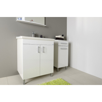 VEGA skrinka spodná s košom 40x78x31cm, biela VG078