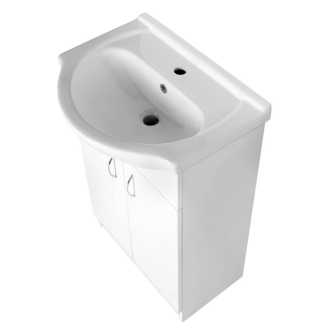 Aqualine SIMPLEX ECO 50 umývadlová skrinka vrátane umývadla 47x83,5x29 cm SIME500