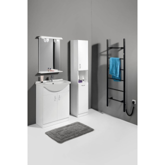 Aqualine SIMPLEX ECO vysoká skrinka s košom 30x180x30cm SIME310
