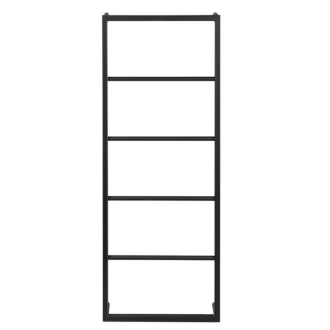 SKA nástenný sušiak uterákov 450x1150x100mm, čierna mat SKA501