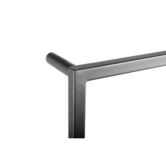 SKA nástenný sušiak uterákov 450x1150x100mm, čierna mat SKA501