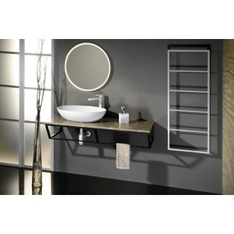 SKA nástenný sušiak uterákov 600x1150x100mm, biela mat SKA512