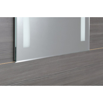 Aqualine LED podsvietené zrkadlo 50x70cm, kolískový vypínač ATH5