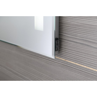Aqualine LED podsvietené zrkadlo 50x70cm, kolískový vypínač ATH5