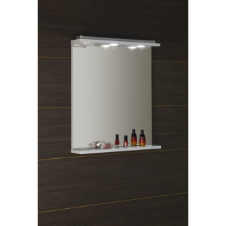 KORIN zrkadlo s LED osvetlením a zásuvkou 60x70x12cm KO397
