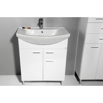 Aqualine ZOJA umývadlová skrinka 71,5x74x34cm, biela 51075A