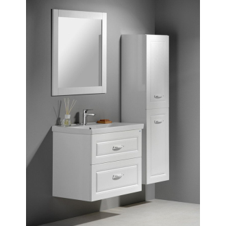 Aqualine FAVOLO umývadlová skrinka 52x72, 5x44cm, biela mat FV255